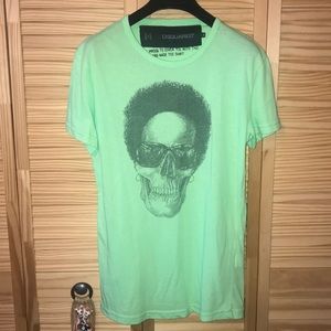 DSQUARED gorgeous Lenny Kravitz TShirt with beads